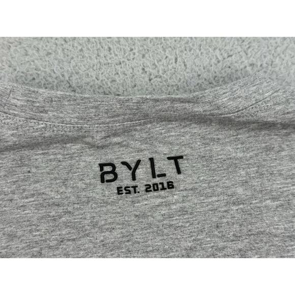 Bylt Lot of 4 Large The Axis Tee Short Sleeve Crew Black Navy Gray White Nice - Picture 12 of 16